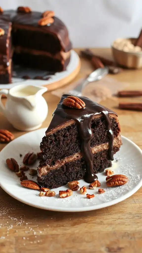 gooey nutty fudgy indulgence