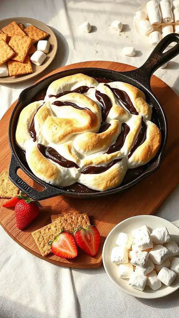 gooey s mores dip recipe