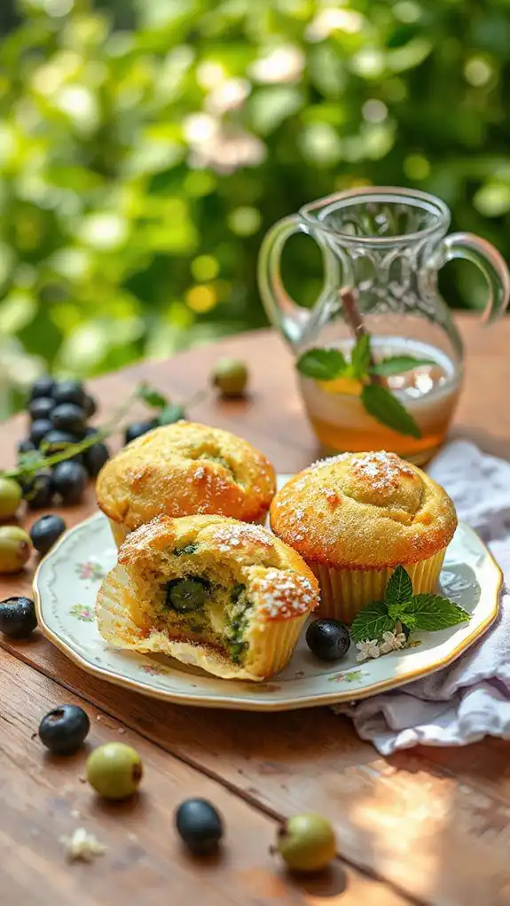 gooseberry elderflower muffin recipe