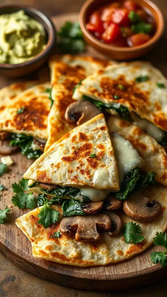 gourmet vegetarian quesadilla recipe