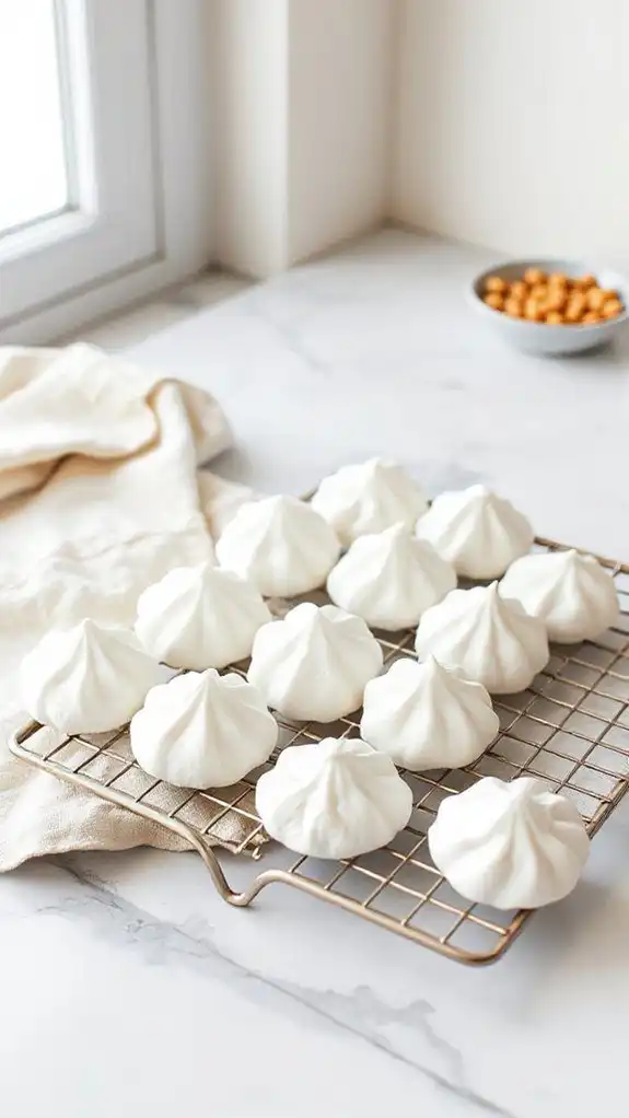 gradually cool meringue completely
