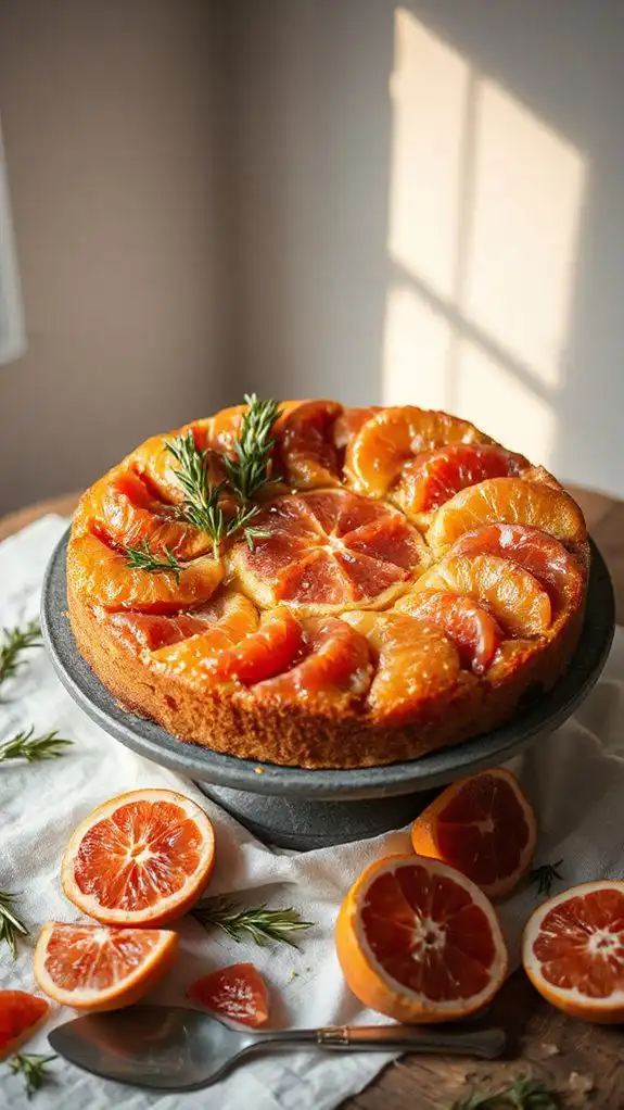 grapefruit rosemary layered delight