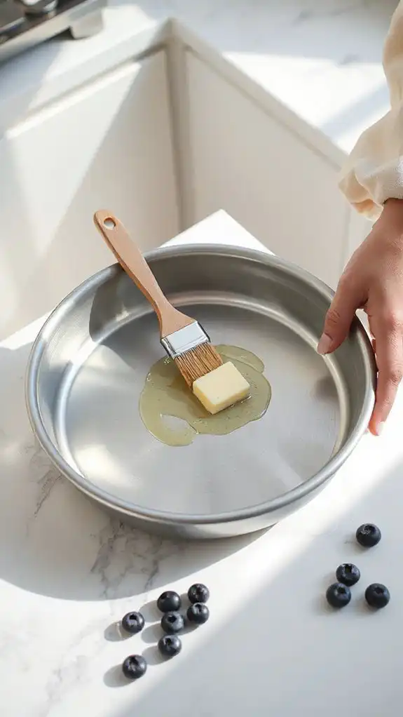 grease or line pan