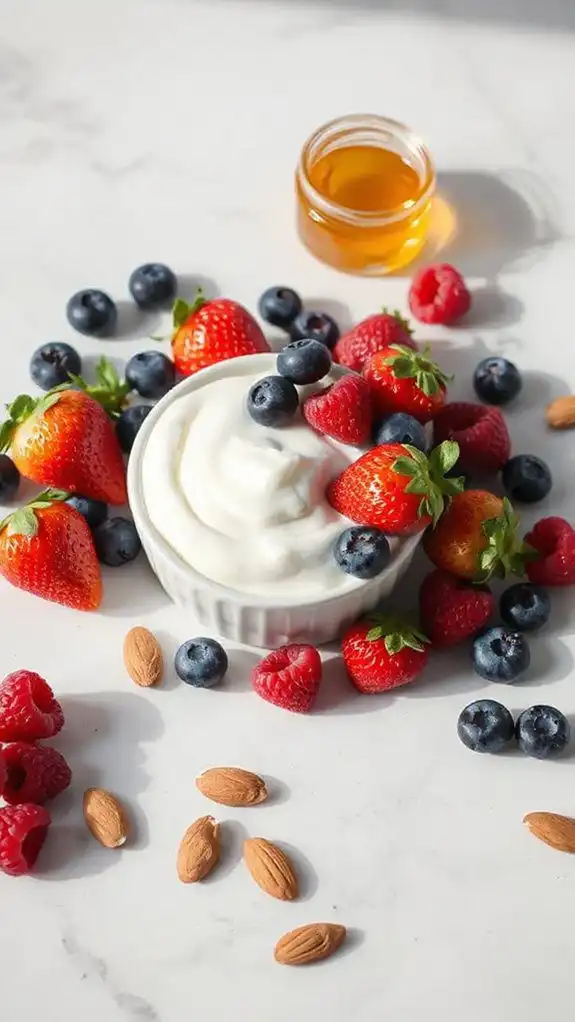 greek yogurt fruit sweeteners