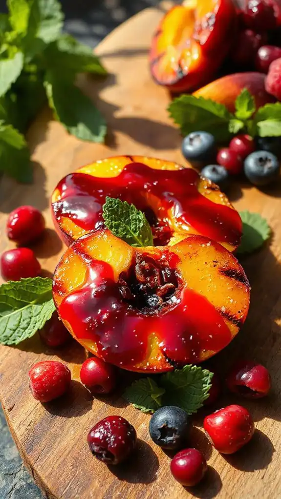grilled summer dessert delight