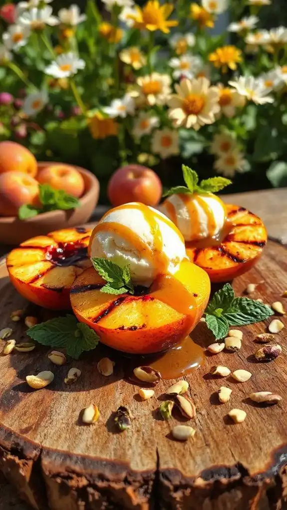 grilled summer peach indulgence grilled summer peach indulgence