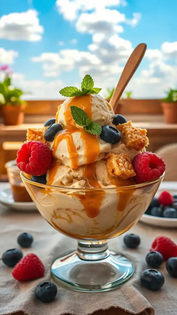 halva ice cream delight