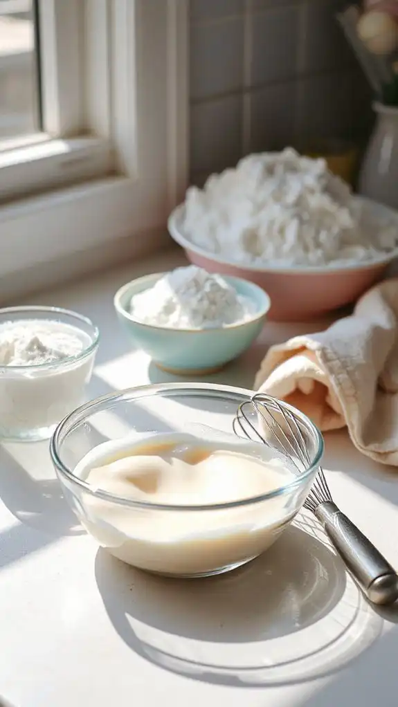handle egg whites delicately