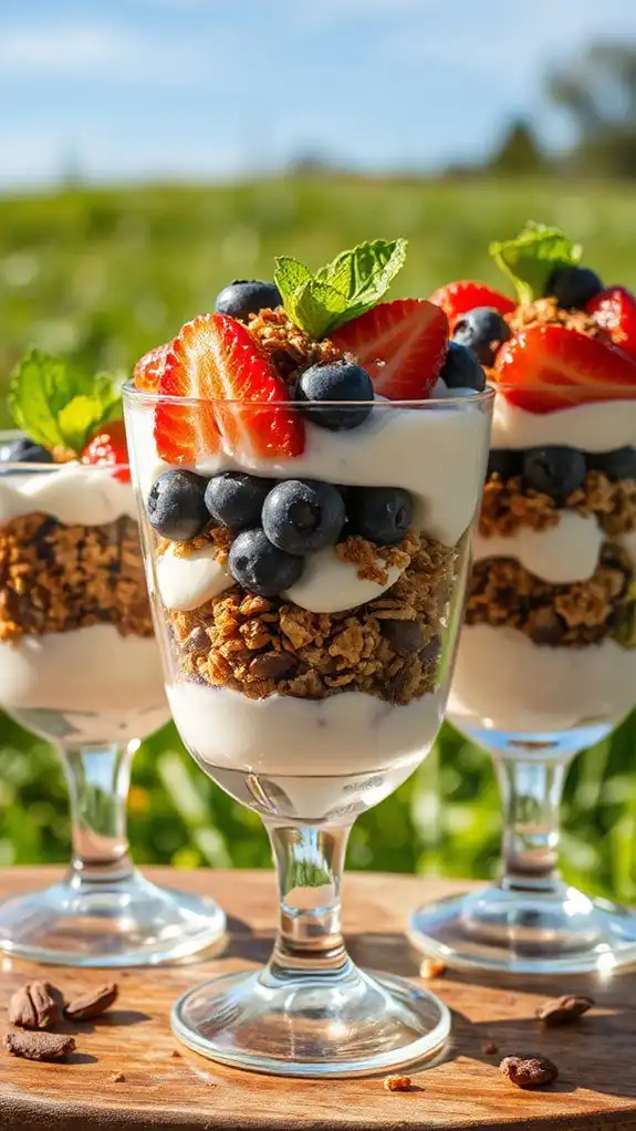 health conscious summer parfaits health conscious summer parfaits