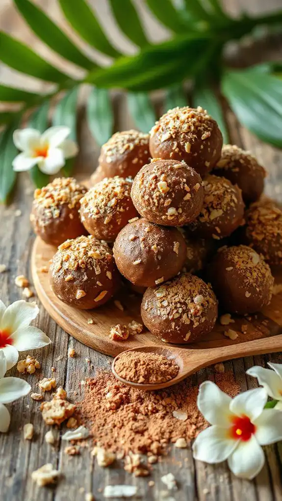 healthy chocolate energy balls