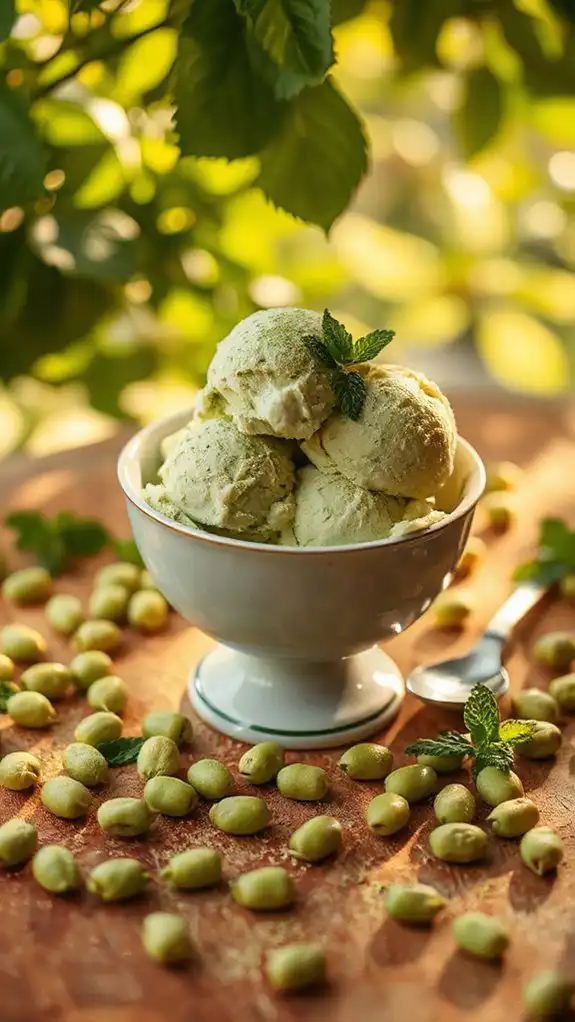 healthy edamame matcha dessert