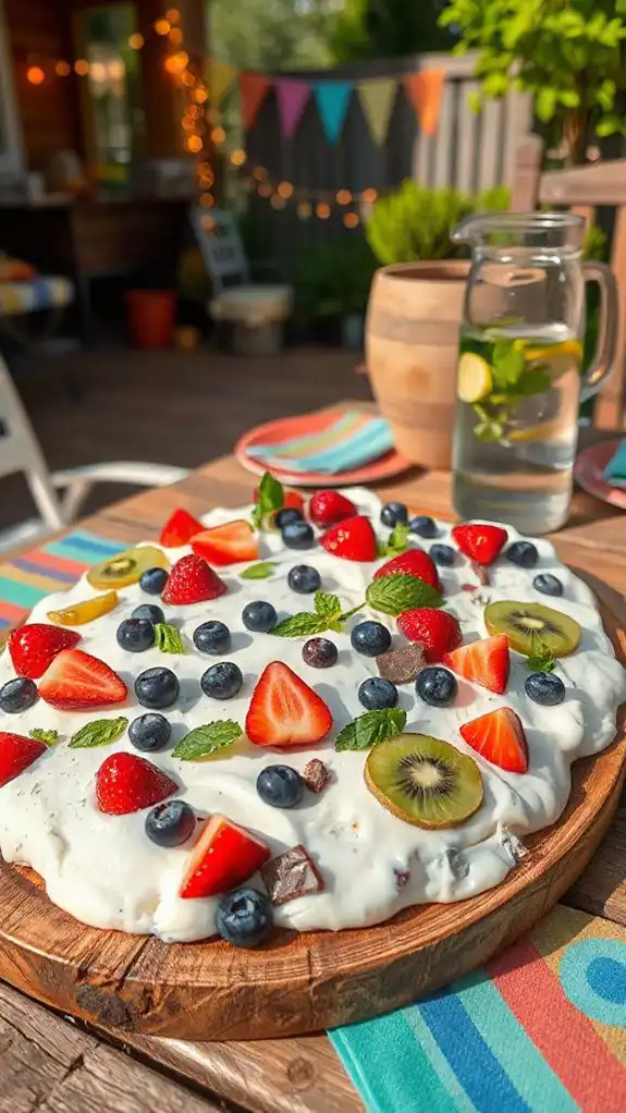 healthy frozen yogurt snack