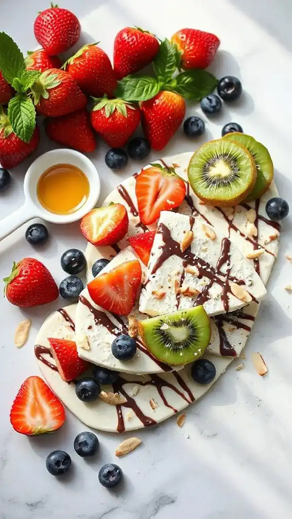 healthy frozen yogurt treat