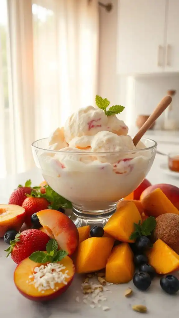 healthy fruity frozen delight