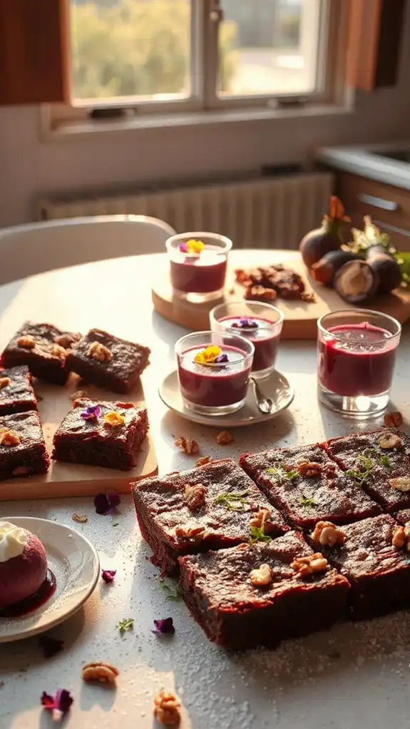 healthy moist chocolate brownies