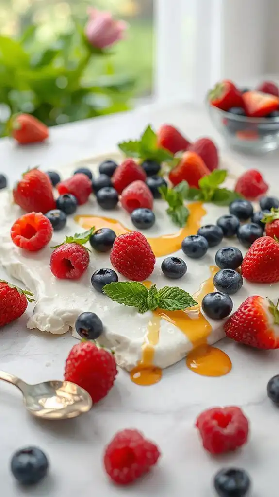 healthy summer berry treat