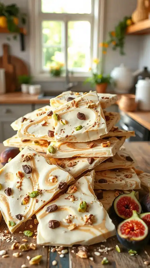 healthy summer dessert bark