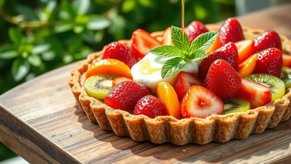 healthy summer grain desserts