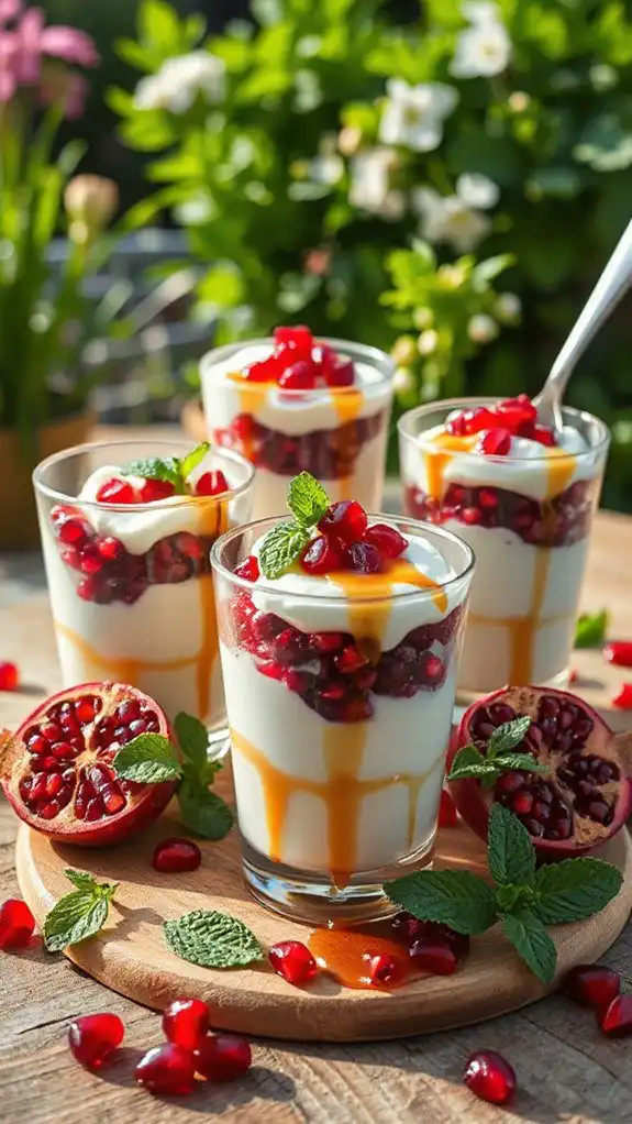 healthy summer yogurt parfaits