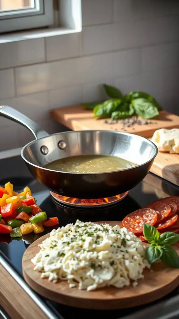 heat the skillet first