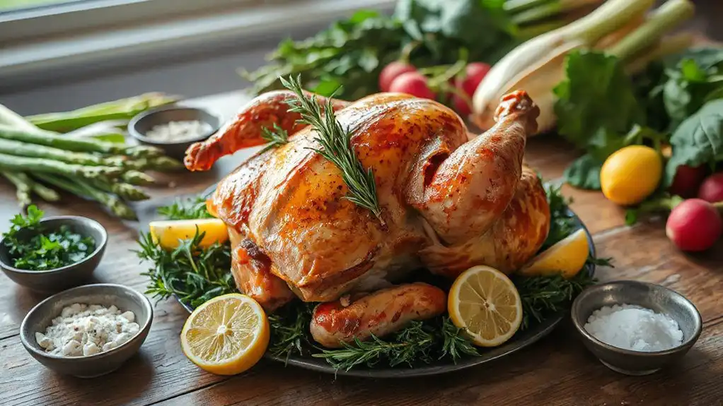 herb infused easter chicken dish
