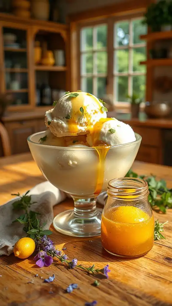 herbal honey ice cream recipe