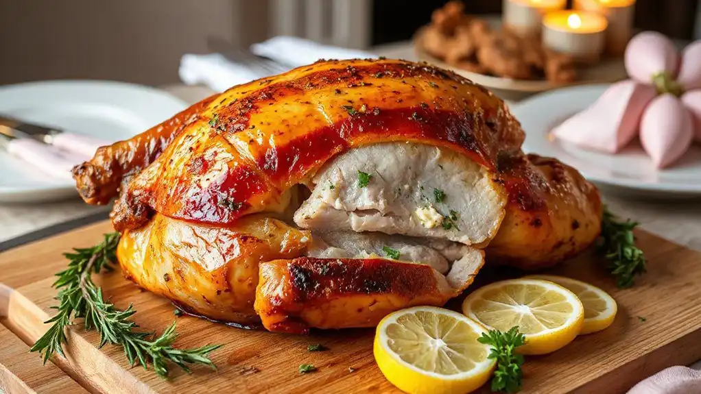 herbed butter turkey breast