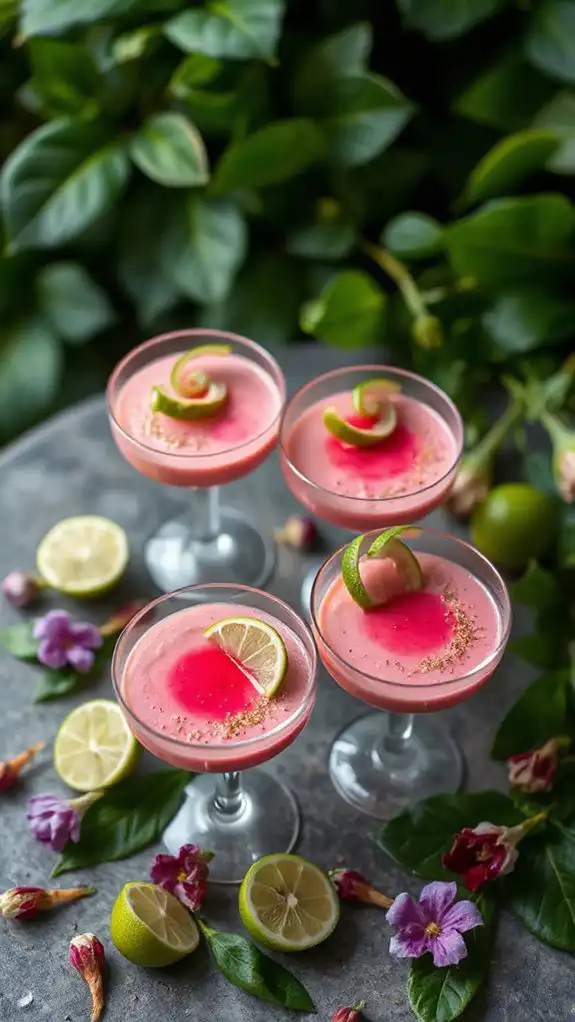 hibiscus lime mousse summer dessert hibiscus lime mousse summer dessert