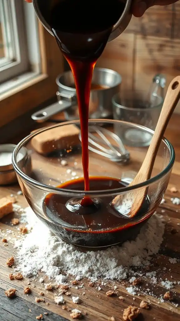 historical molasses reaction blend
