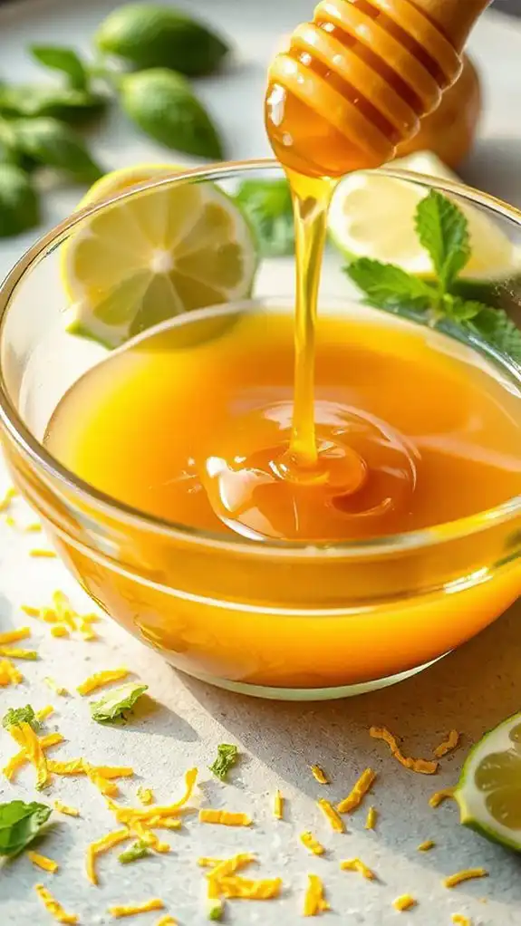 honey lime dressing preparation steps
