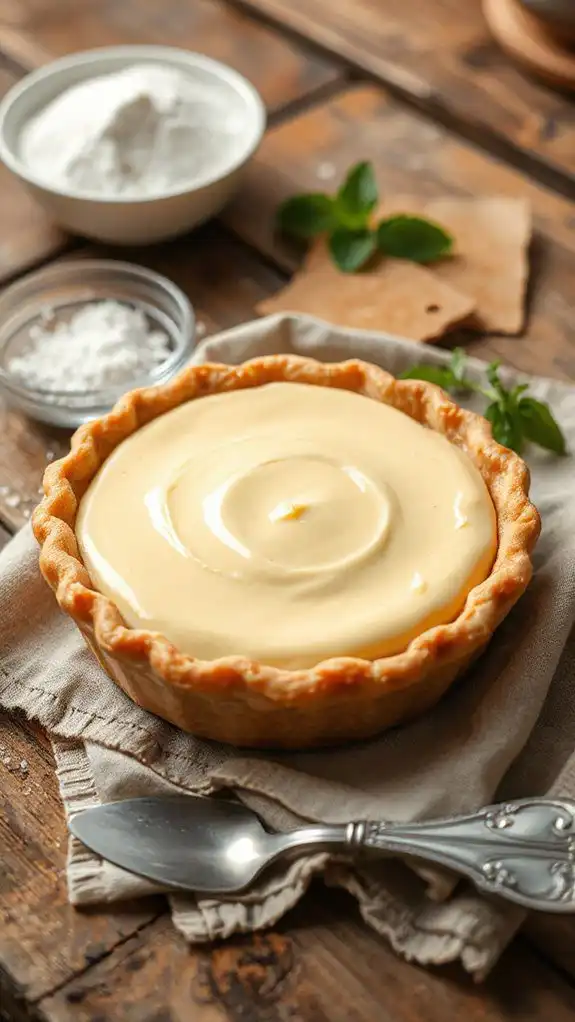 hoosier sugar cream pie