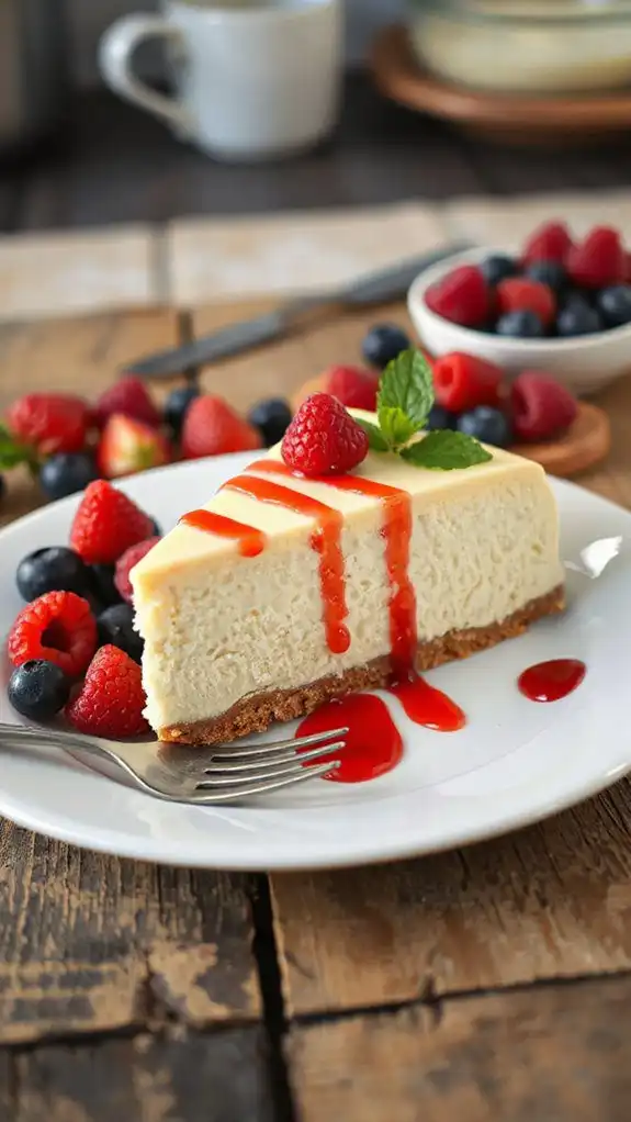 iconic new york cheesecake