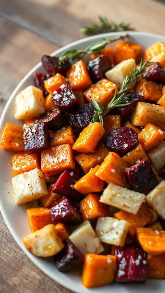 ideal serving suggestions garnished