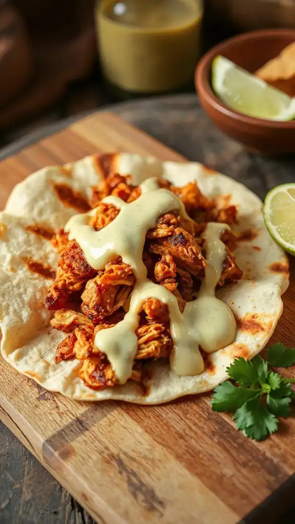 include chicken in quesadilla
