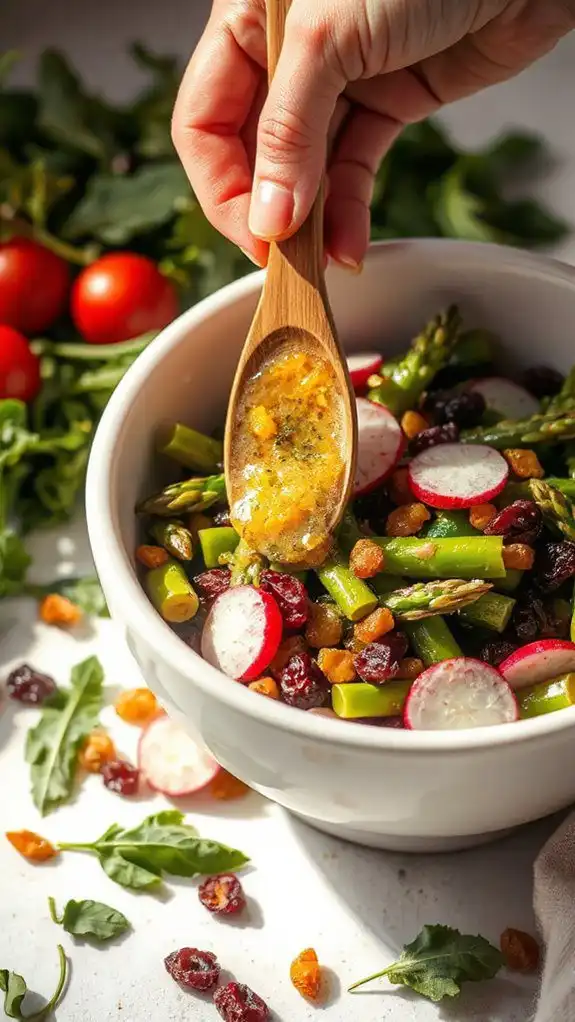 incorporate dried fruit mixture