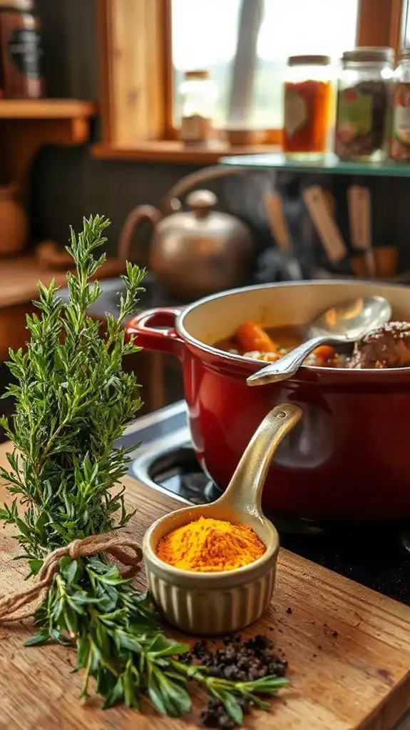 incorporate flavorful herbs and spices