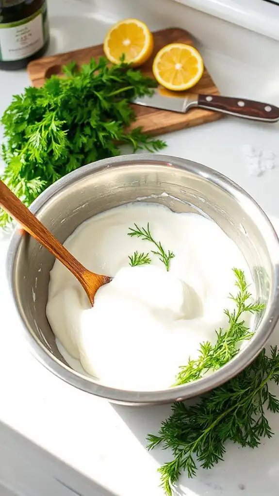 incorporate fresh dill sauce incorporate fresh dill sauce