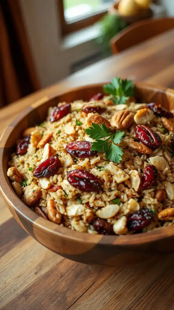 incorporate nuts and cranberries incorporate nuts and cranberries