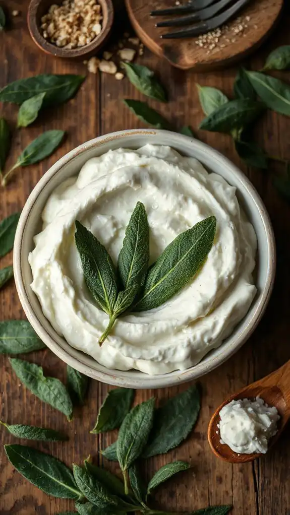 incorporate sage and ricotta