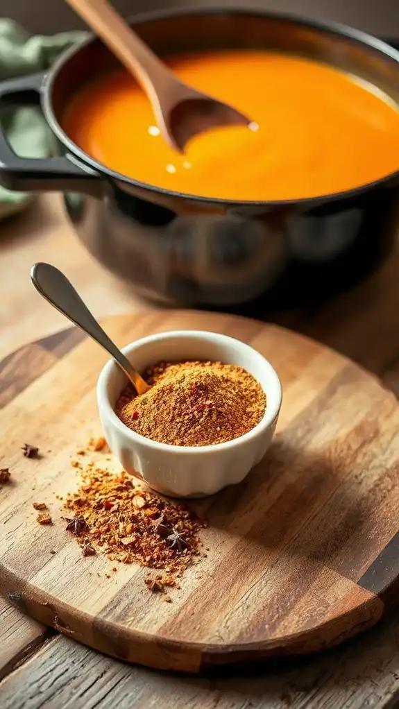 incorporate spices and mix