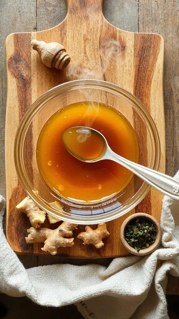 incorporate wet ingredients gently