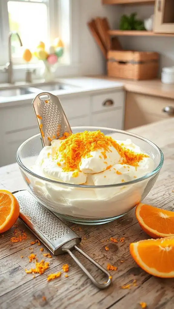 incorporate zest from citrus