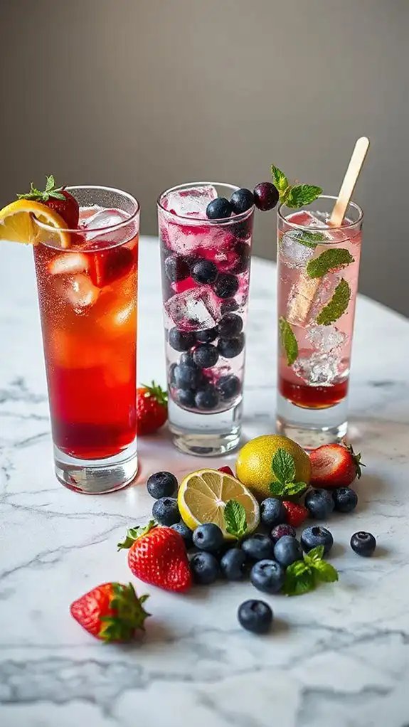 innovate berry popsicle variations