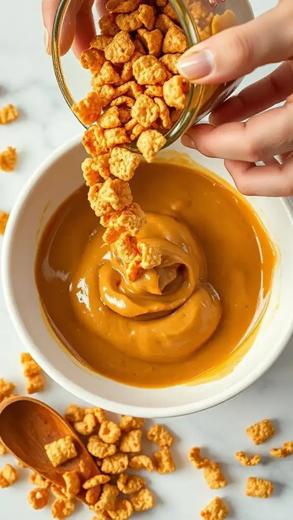 introduce crunchy texture contrast