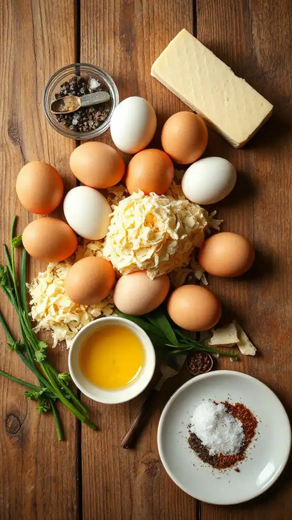 key components for recipes