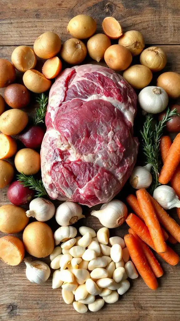key components for recipes