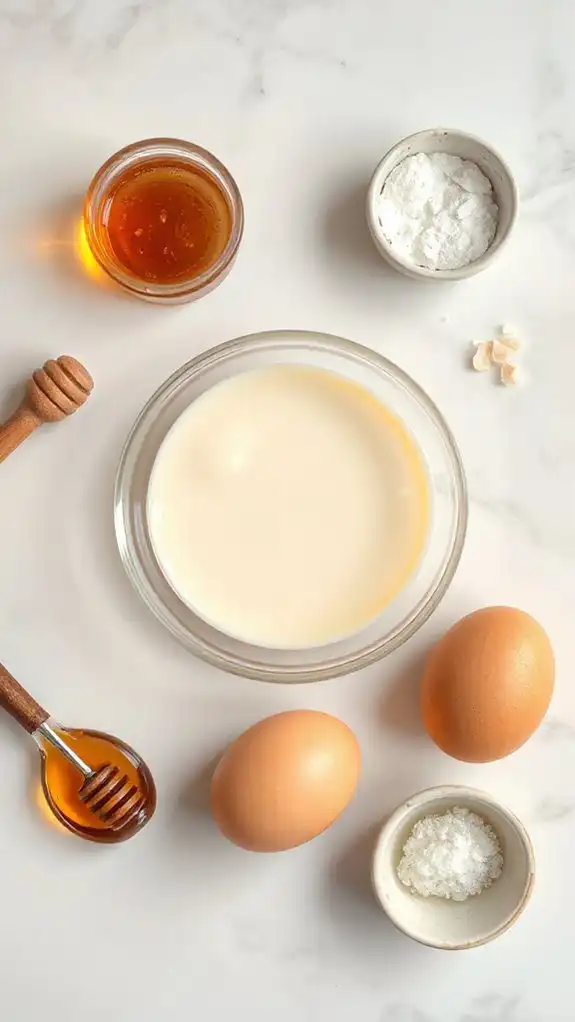 key components required for recipes