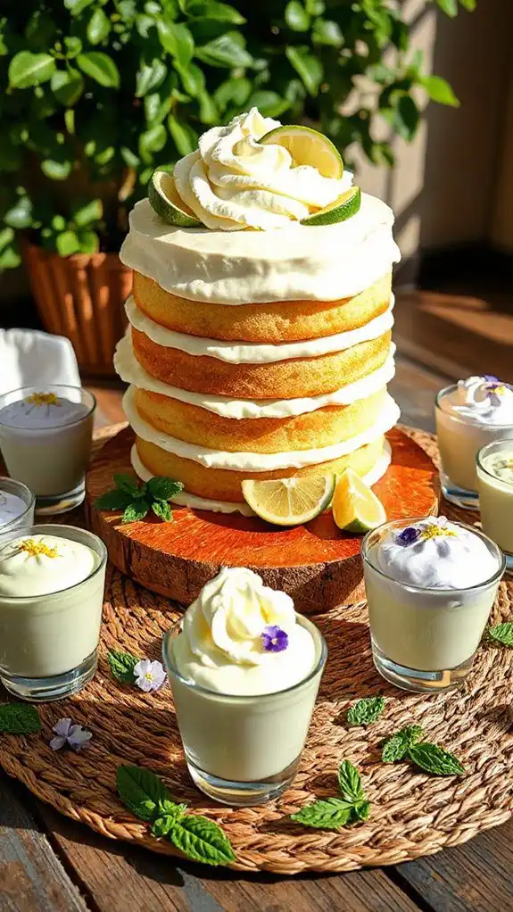 key lime cake delight