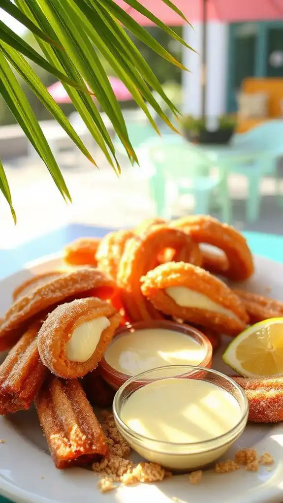 key lime churros delight