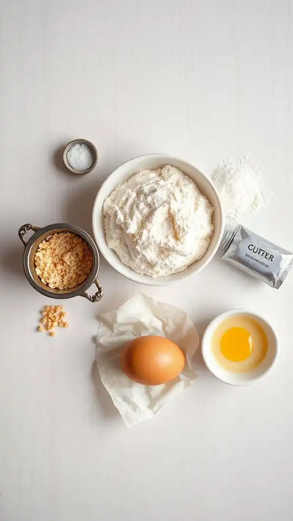 key recipe components listed